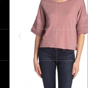 NWOT✨Splendid Emerson Tiered Sleeve Tee